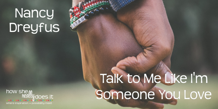 Podcast image for "Talk to me like I'm someone you love"