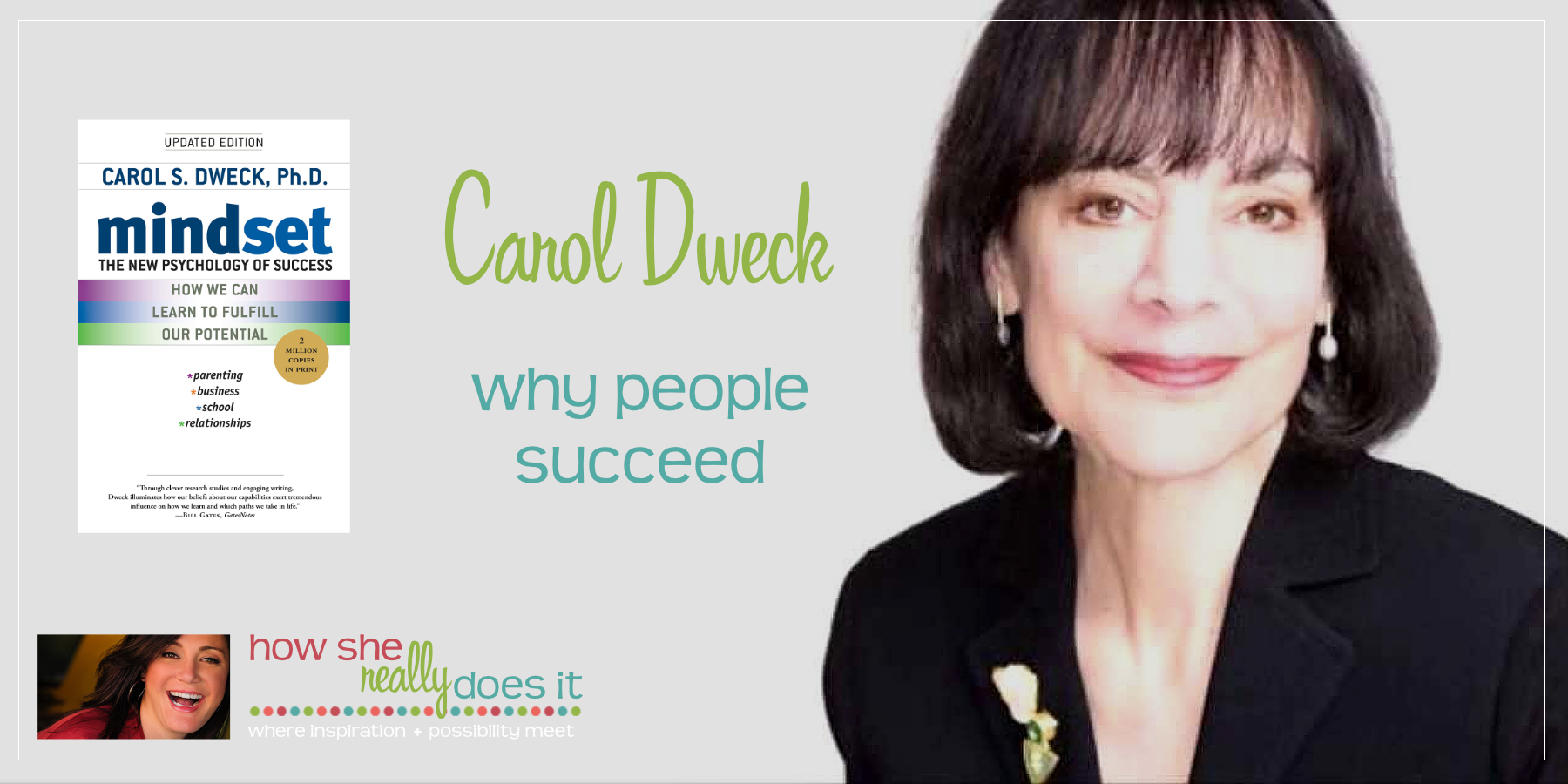 Carol Dweck: Why People Succeed