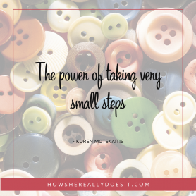 The power of taking very small steps
