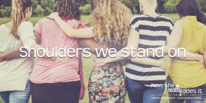 Shoulders we stand on