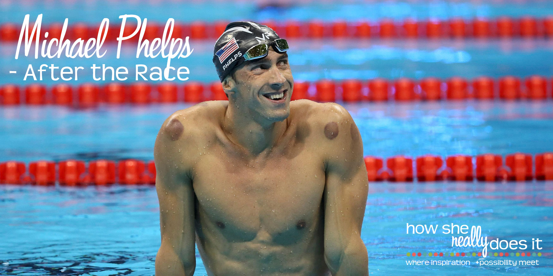How She Really Does It with Koren Motekaitis | Michael Phelps - After the Race